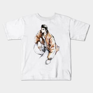 Shenmue - Ryo Sketch Kids T-Shirt